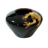 Yellow frog bowl