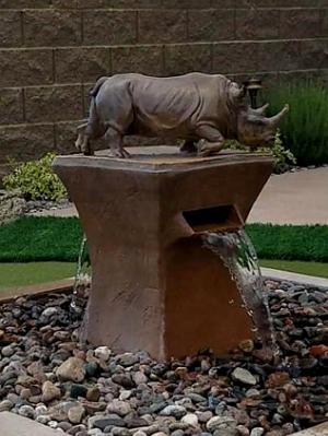 Rhino Fountain